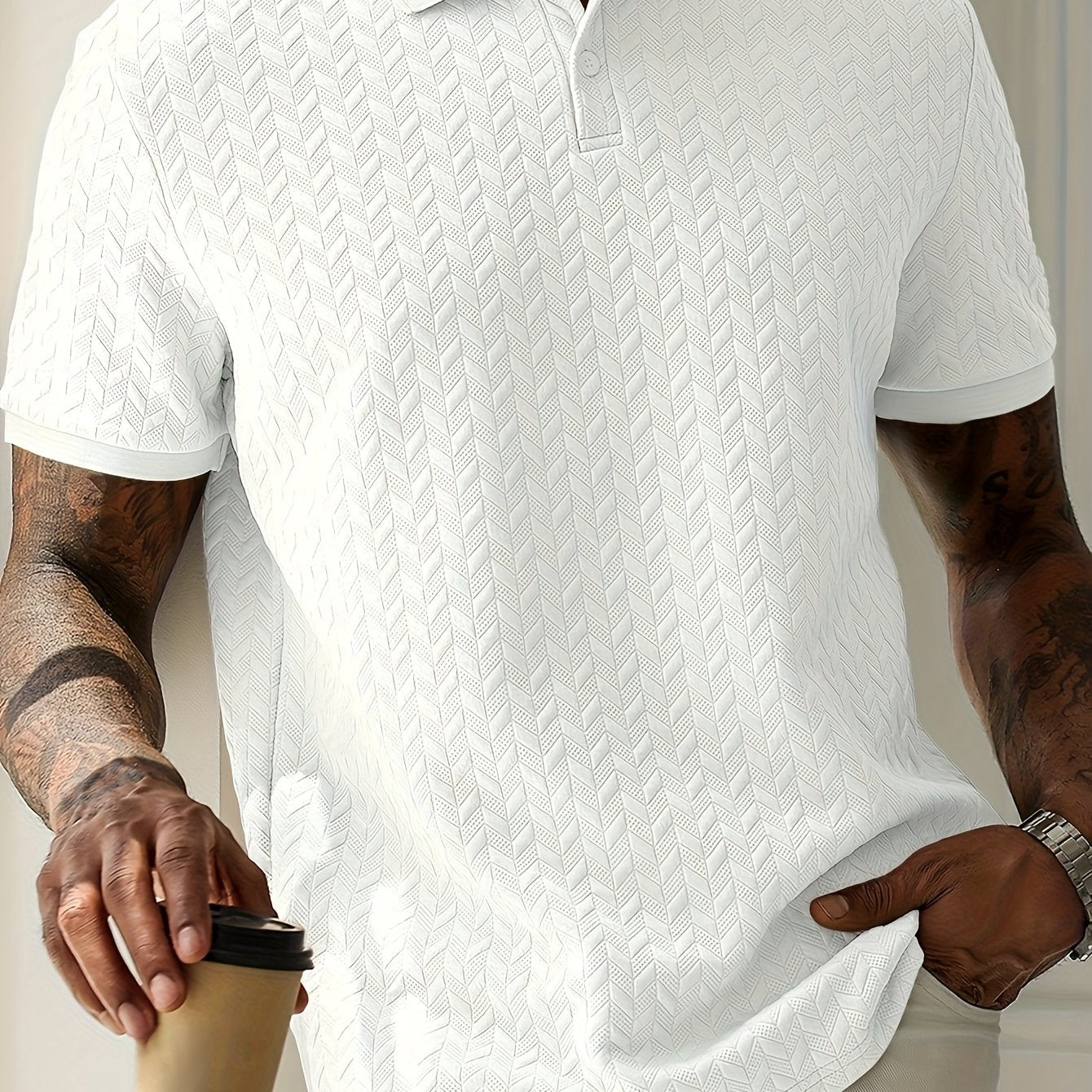Smart everyday relaxed polo shirt for men | Ellison -15