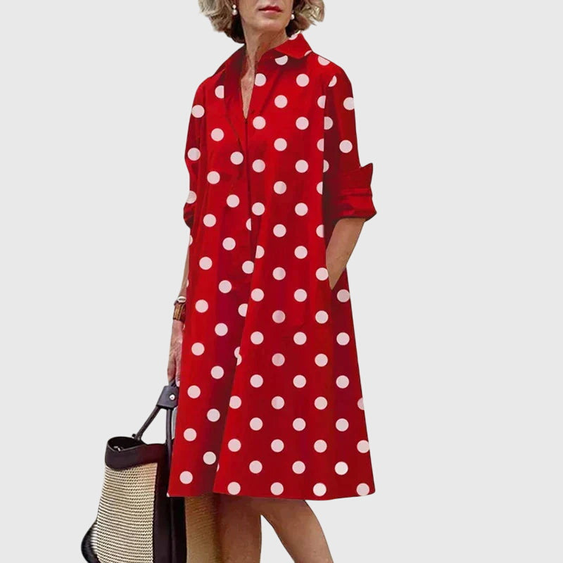 Classic elegant everyday dress for women | Judy -4