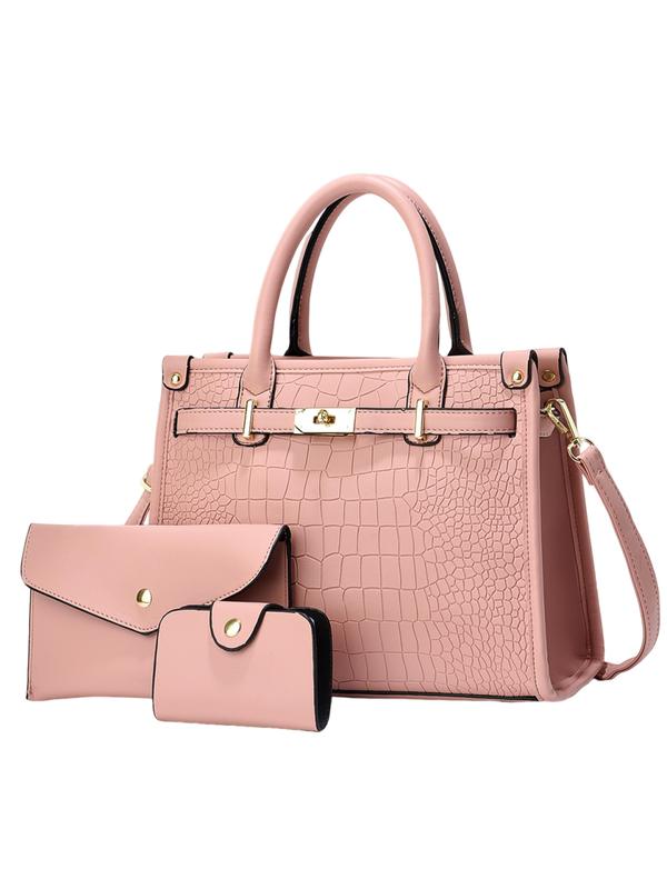 Classic chic structured handbag for women | Alenor -6