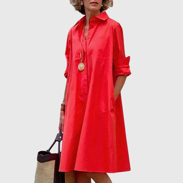 Classic elegant everyday dress for women | Judy -3