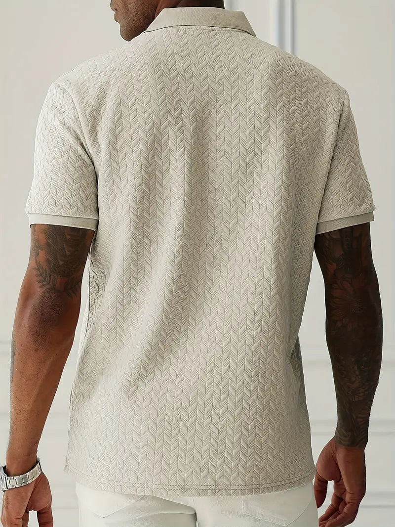 Smart everyday relaxed polo shirt for men | Ellison -3