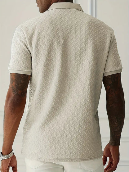 Smart everyday relaxed polo shirt for men | Ellison -3