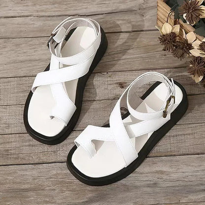 Classic comfortable summer sandals for women | Hallie -4