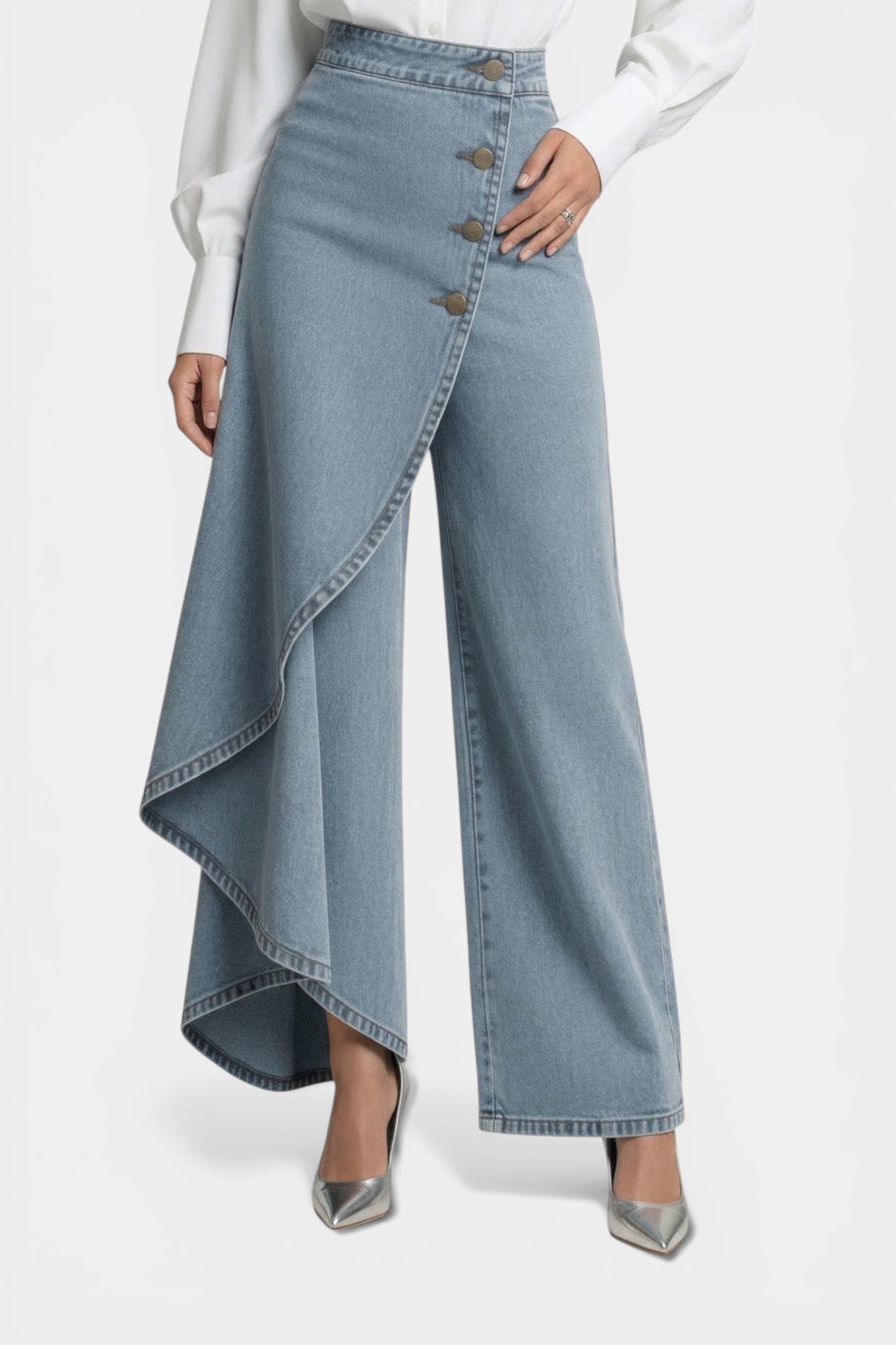 Classic smart relaxed trousers for women | Alina -5