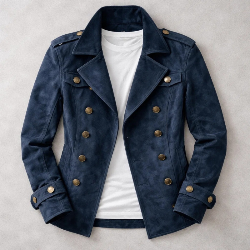 Elegant warm insulated coat for men | Harrington -3