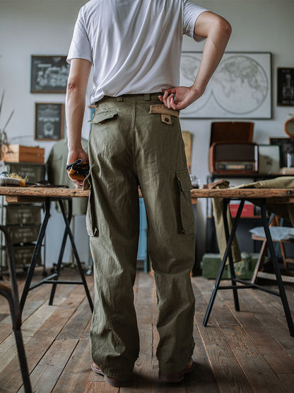 Classic utility everyday cargo trousers for men | M-47 -5