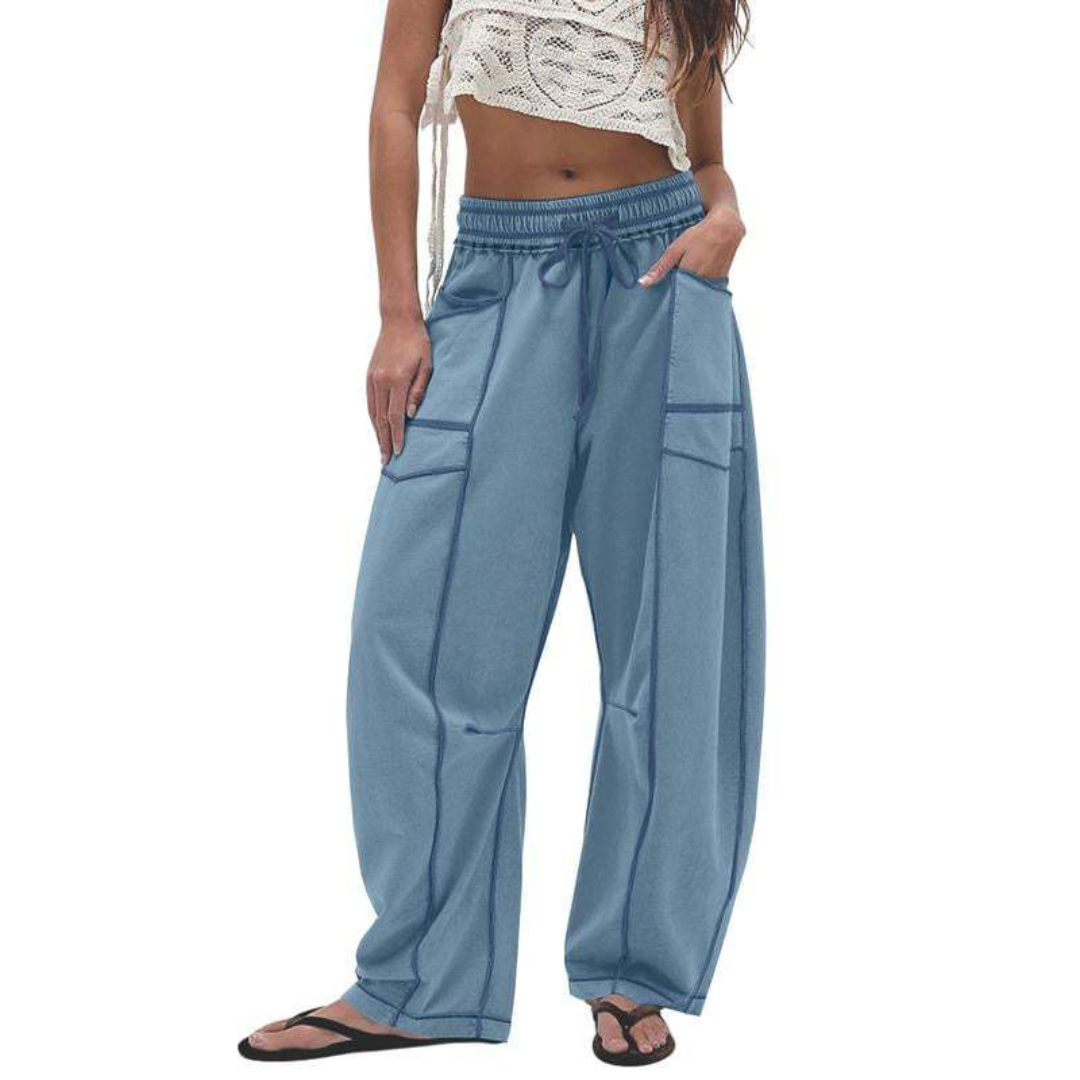 Classic everyday relaxed trousers for women | AVANITA -4