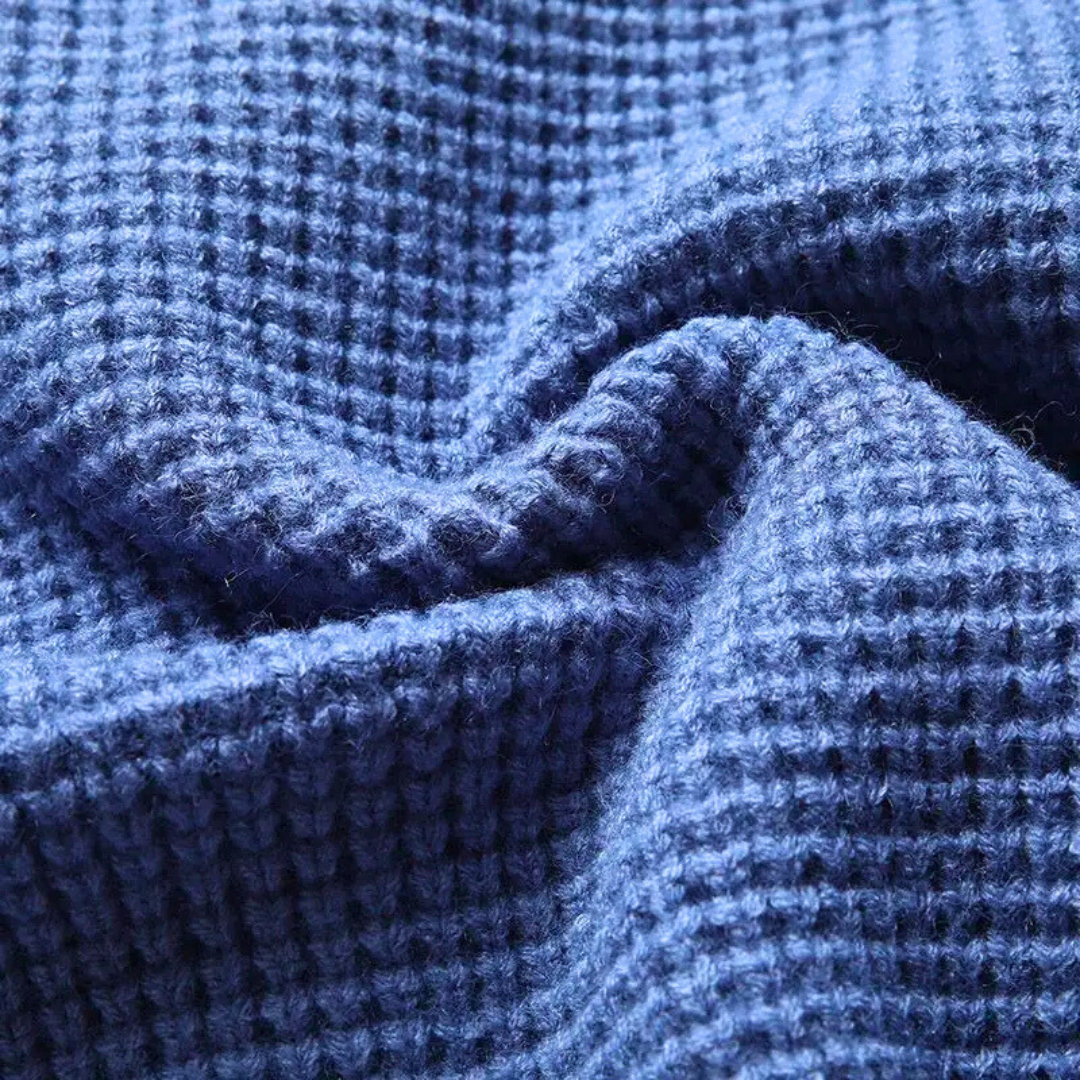 Classic longline knit cardigan for men | Alexander Matthew -3