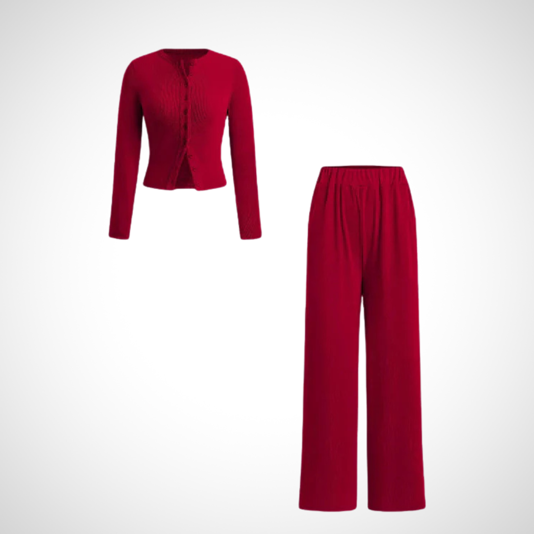 Comfortable cosy relaxed loungewear set for women | Coly -4
