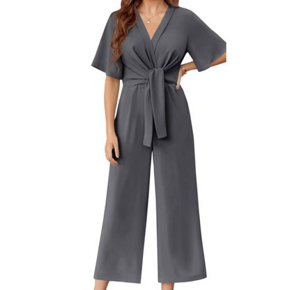 Classic elegant feminine jumpsuit for women | GABRIELLA -4