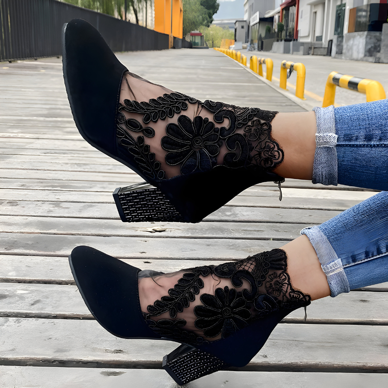 Classic elegant statement heels for women | Margarith -4