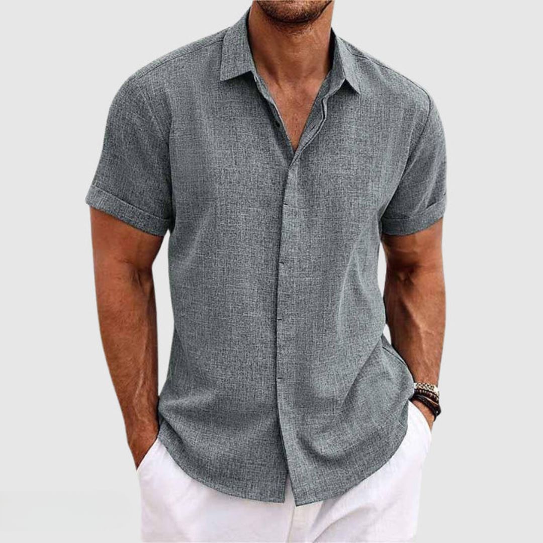 Classic smart everyday shirt for men | George -6