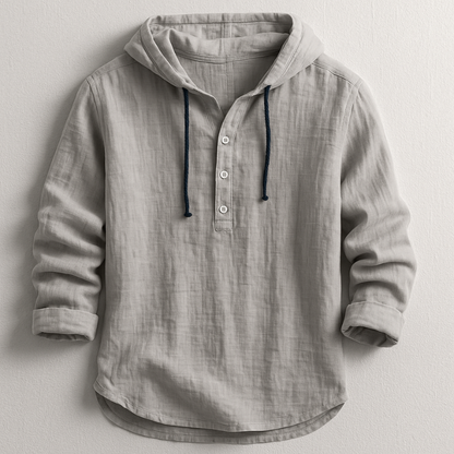 Classic soft relaxed hoodie for men | Hudson -4