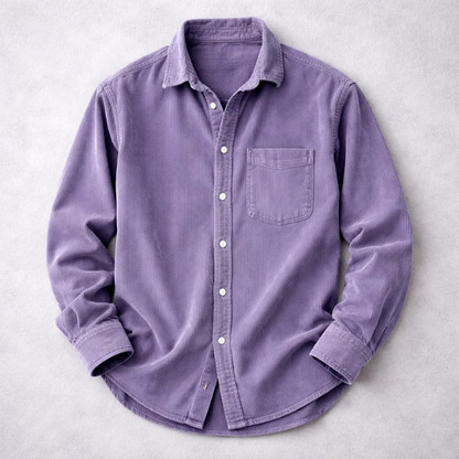 Classic smart relaxed shirt for men | Hudson -3