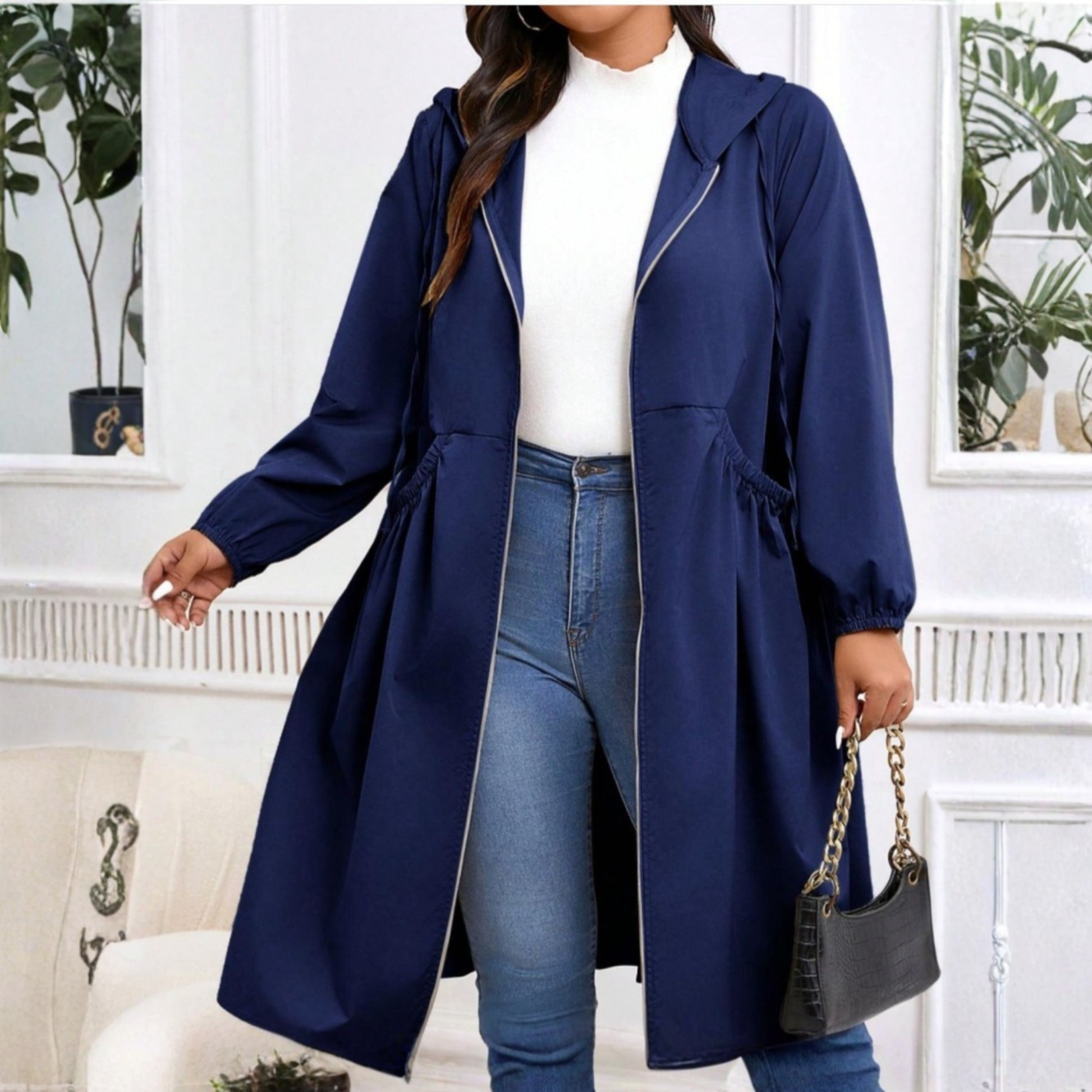 Elegant warm insulated coat for women | Avril -2