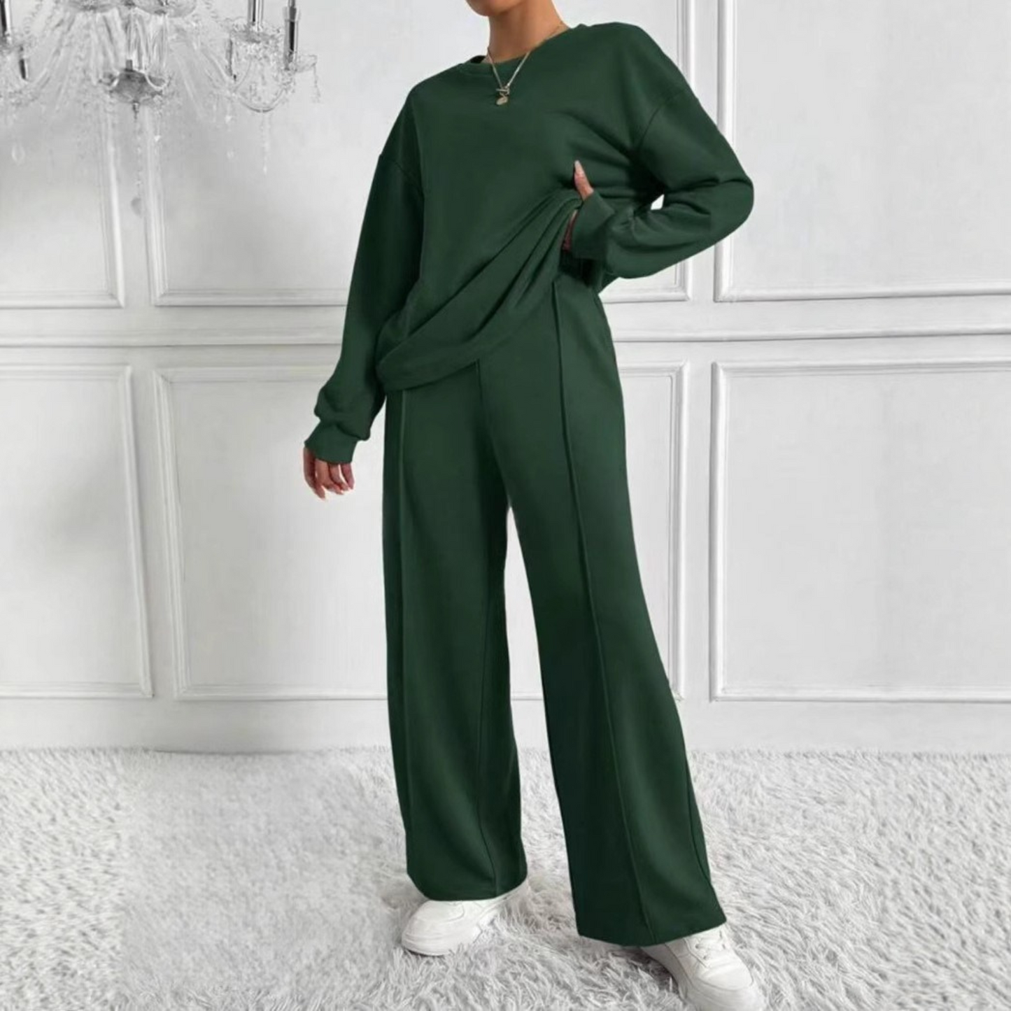 Classic smart everyday trousers for women | Tinidor -7