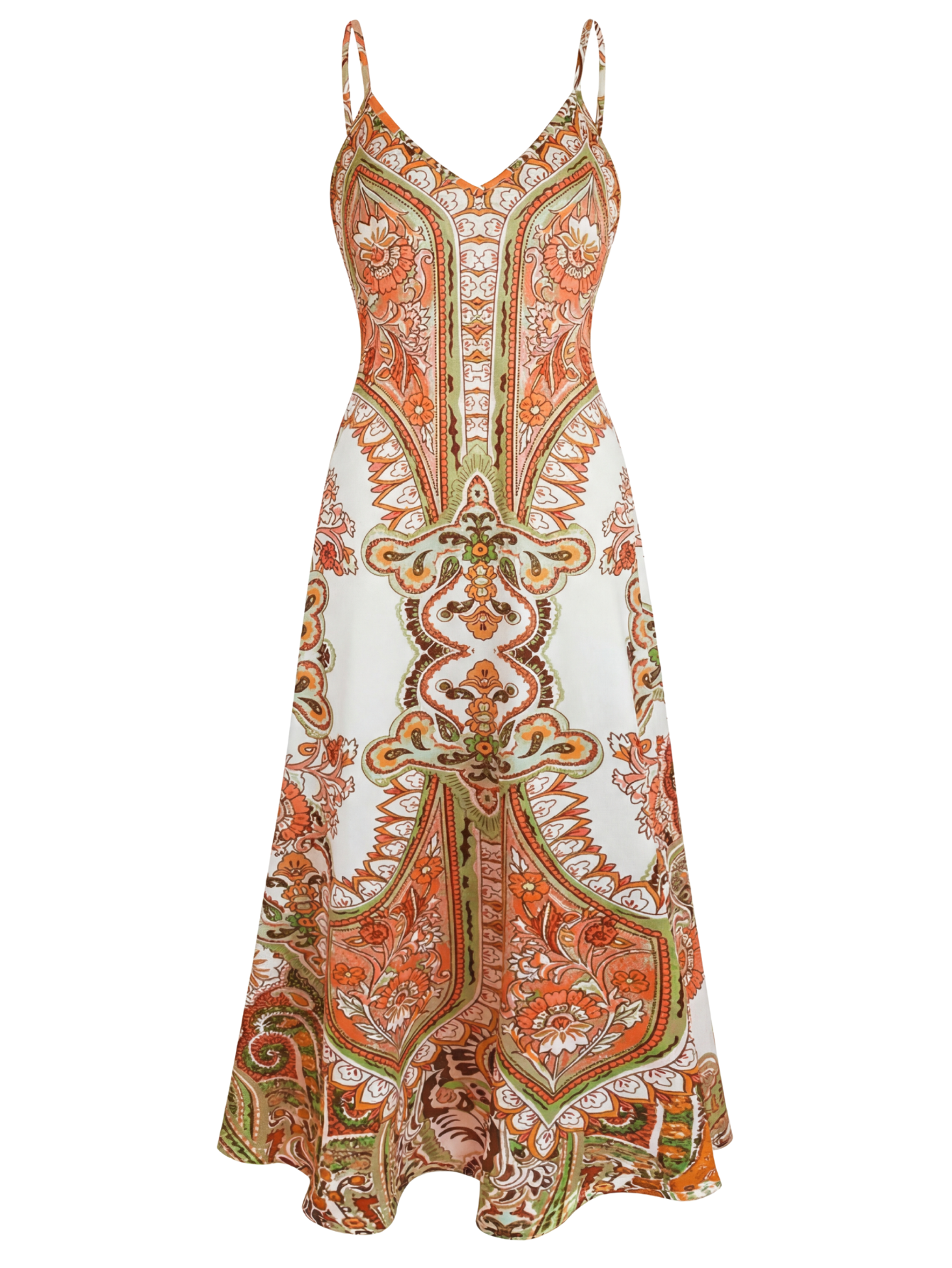 Classic flowy everyday dress for women | Ottilie -3