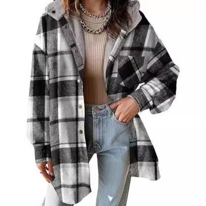 Refined versatile relaxed jacket for women | Tallulah -5