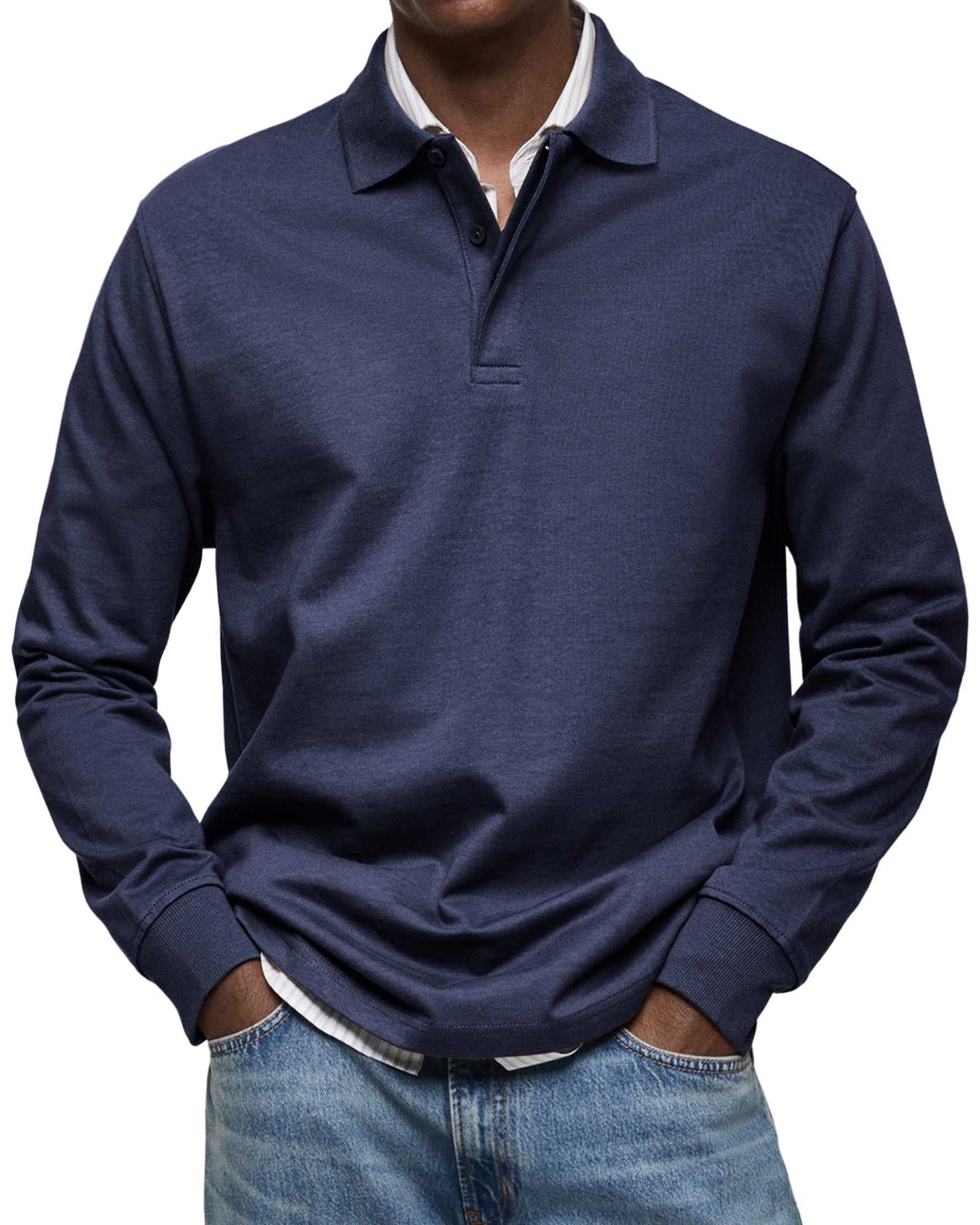 Classic refined smart polo shirt for men | Wilson -2