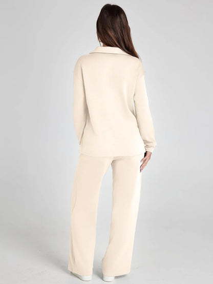 Everyday tailored relaxed trousers for women | Renée -31