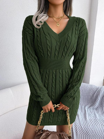 Elegant flowy relaxed dress for women | Holly -8