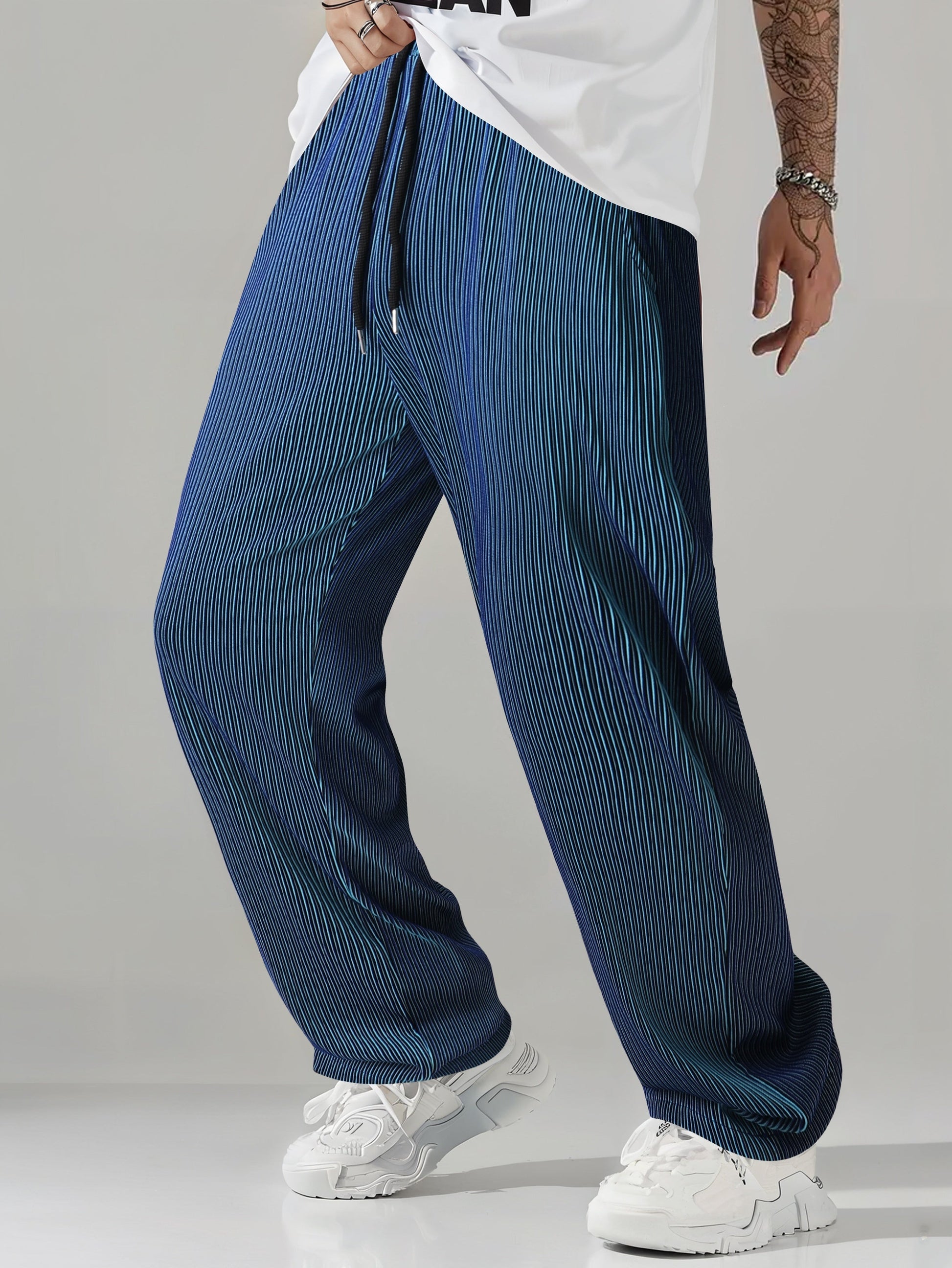 Smart tailored relaxed trousers for men | Ellison -5