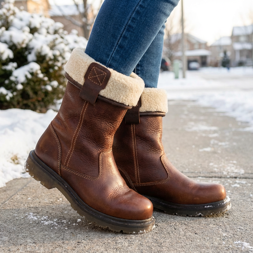 Classic comfortable rugged boots for women | Valerie -4