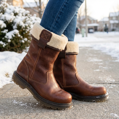 Classic comfortable rugged boots for women | Valerie -4