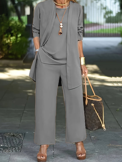 Refined soft relaxed top for women -6