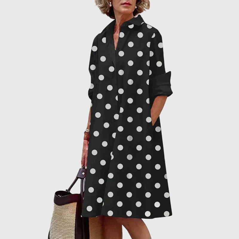 Classic elegant everyday dress for women | Judy -5