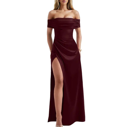 Elegant flowy everyday maxi dress for women | MARIANA -3