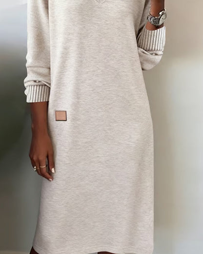 Classic flowy relaxed dress for women | Jana -2