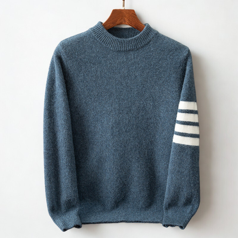 Classic cosy knit jumper for men | Lunero -2