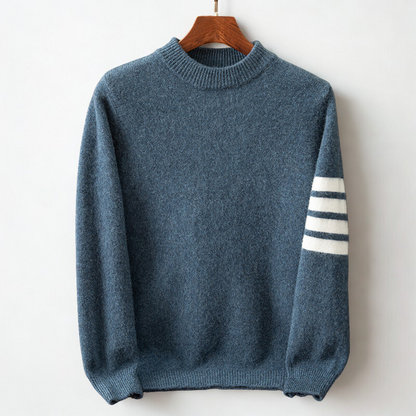 Classic cosy knit jumper for men | Lunero -2