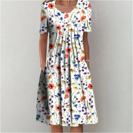 Classic elegant relaxed dress for women | Gigi -1