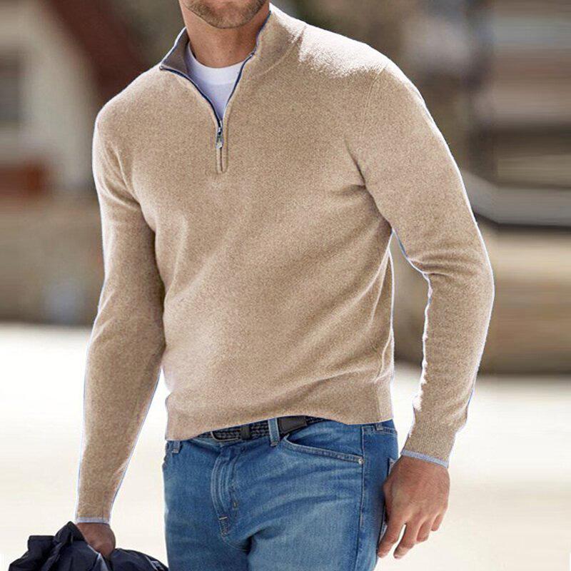 Soft relaxed knit jumper for men | Harris -3