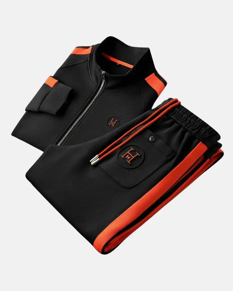 Comfortable everyday relaxed tracksuit for men | Velmont -3