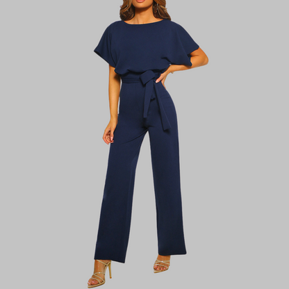 Elegant feminine relaxed jumpsuit for women | Wannon -6