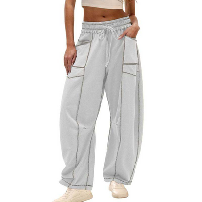 Classic everyday relaxed trousers for women | AVANITA -5