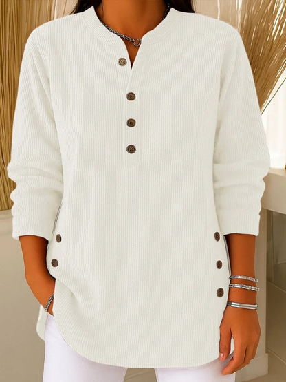 Soft versatile relaxed top for women | Eden -5