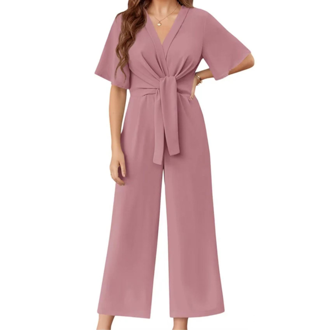 Classic elegant feminine jumpsuit for women | GABRIELLA -5