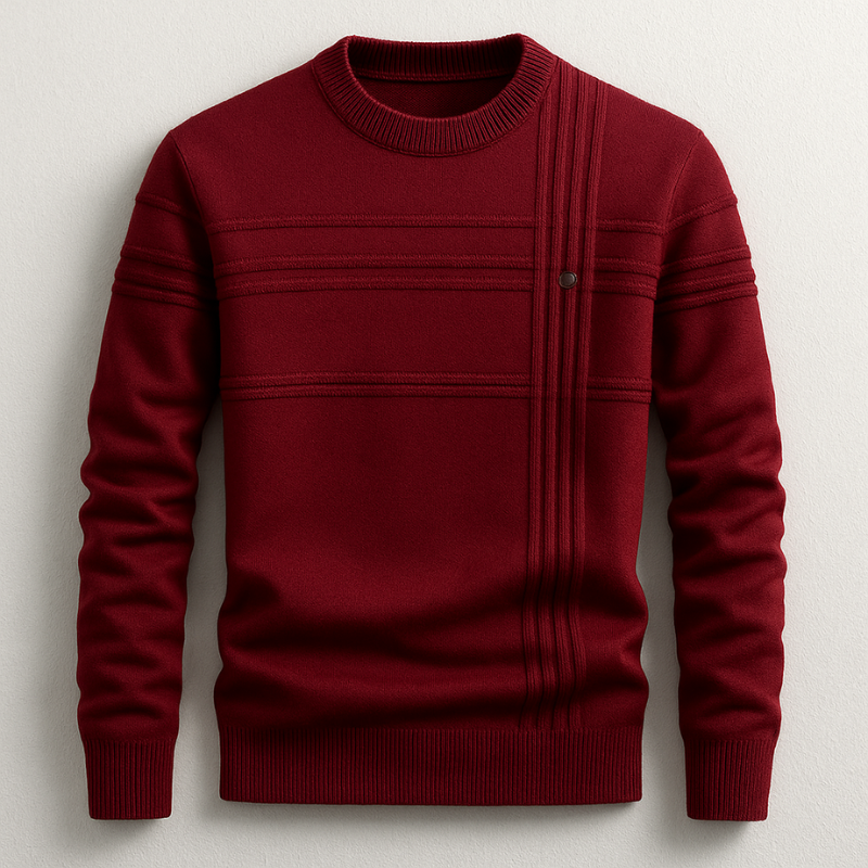 Classic relaxed knit jumper for men | Harrington -4