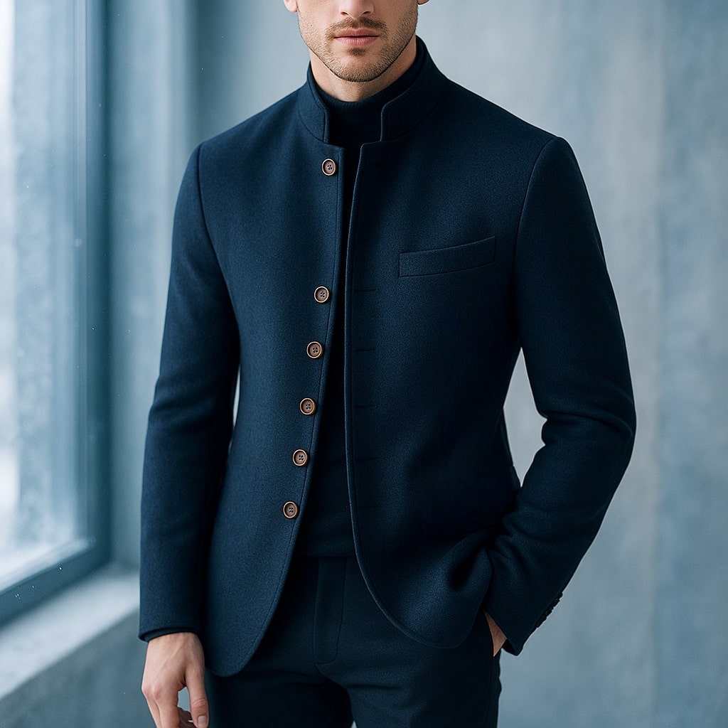 Refined lightweight everyday jacket for men | Matteo -4