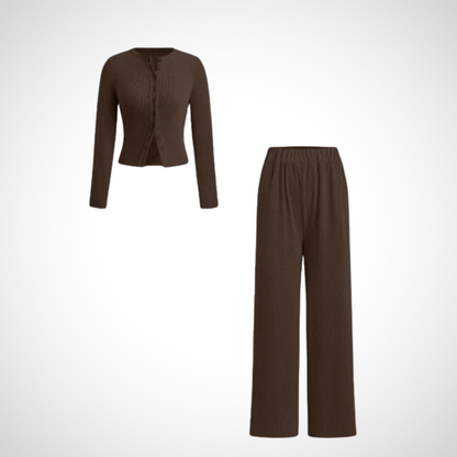 Comfortable cosy relaxed loungewear set for women | Coly -5