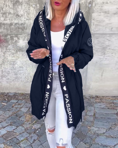 Elegant warm insulated coat for women | VANESSA -2