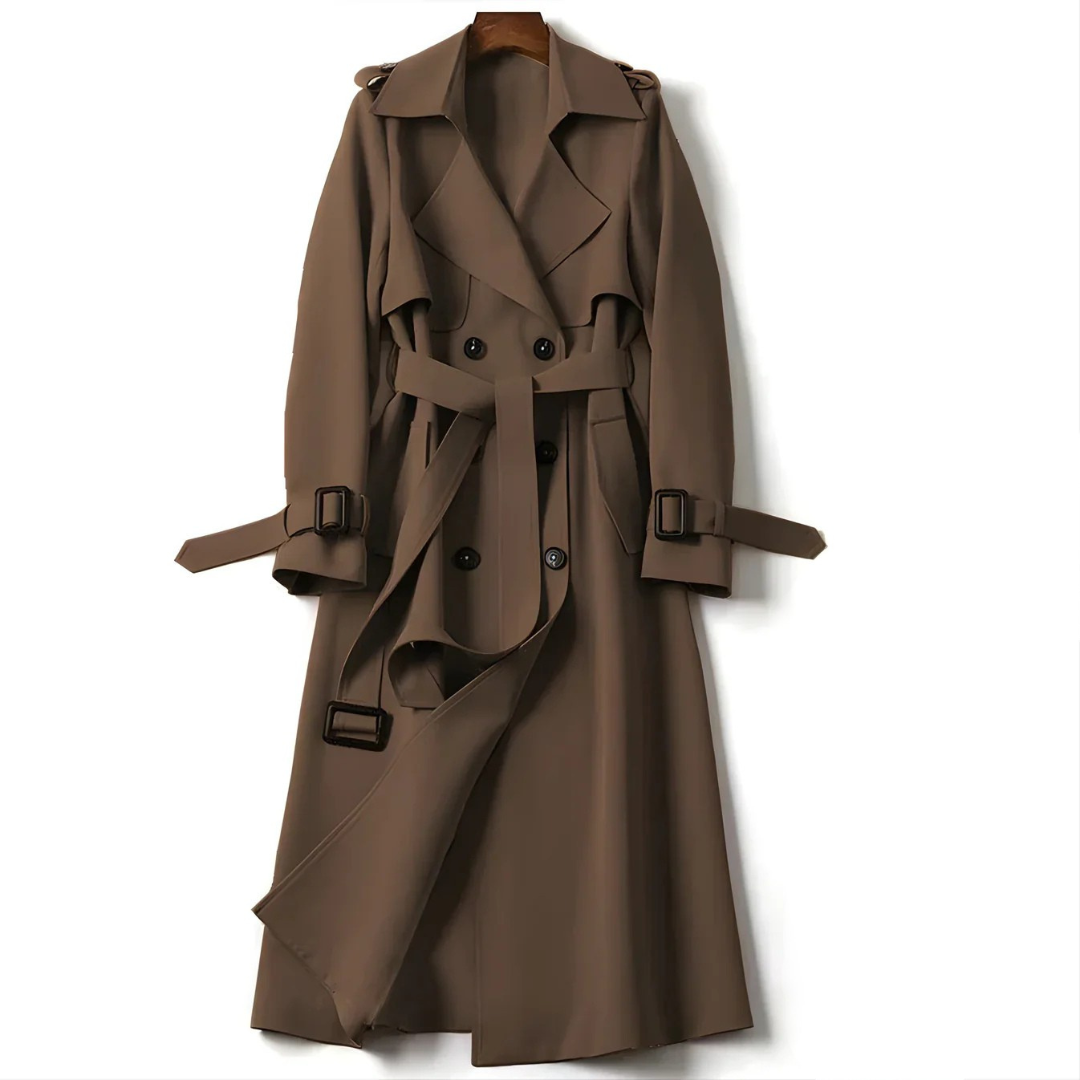 Classic refined everyday trench coat for women -5