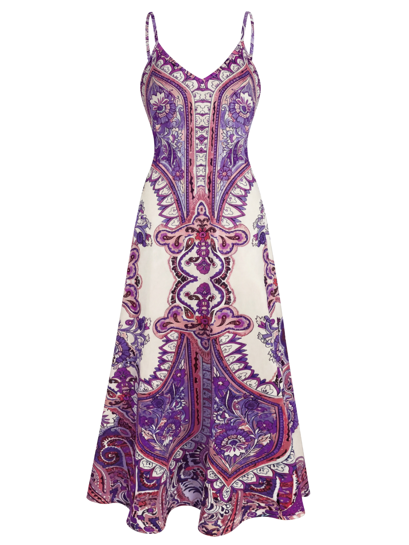 Classic flowy everyday dress for women | Ottilie -4