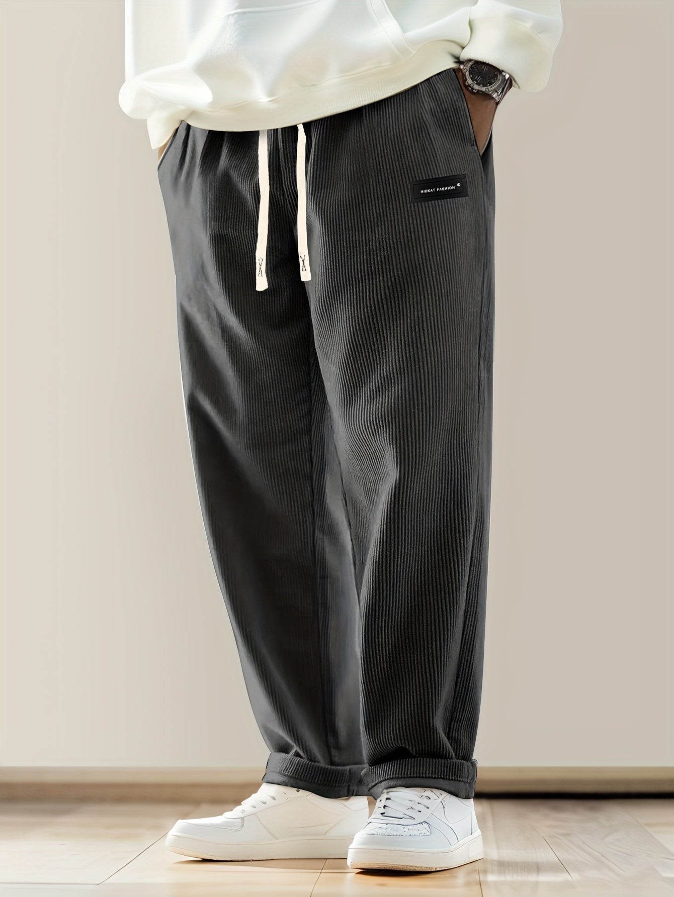 Classic smart relaxed trousers for men | Ellison -1