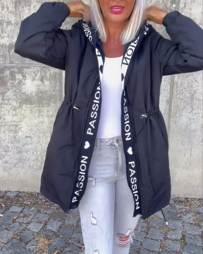 Elegant warm insulated coat for women | VANESSA -7