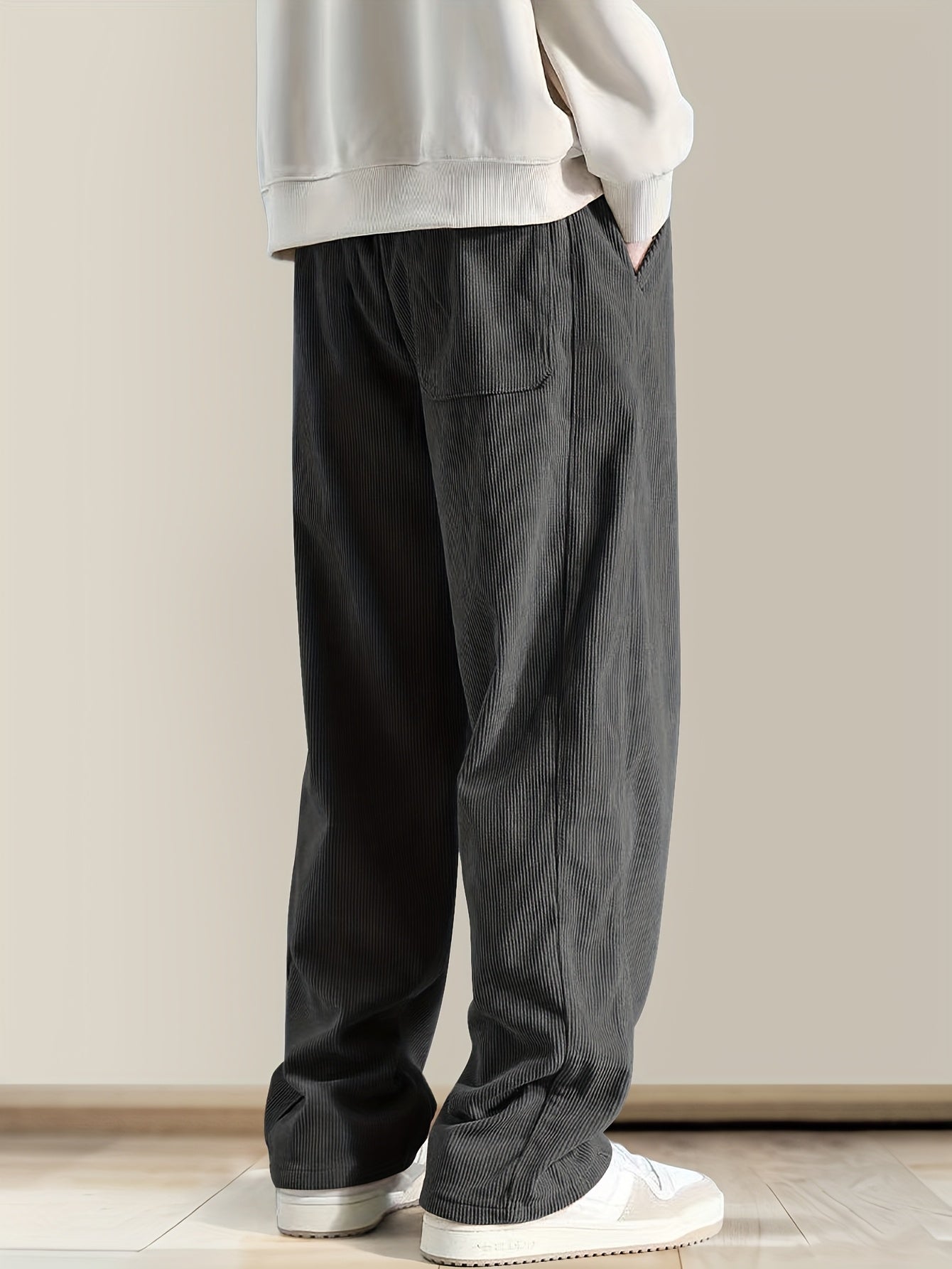 Classic smart relaxed trousers for men | Ellison -7